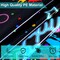 2 Pack Glow in The Dark Birthday Party Tablecloth Neon Plastic Disposable Table Cover Paint Graffiti Happy Birthday Table Decorations for Let's Glow Birthday Party, 54 x 108 Inch